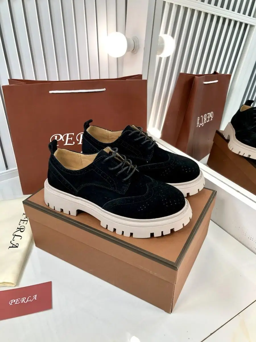 Ботинки оксфорды из натуральной замши Premium Shoes 159746278 купить в  интернет-магазине Wildberries