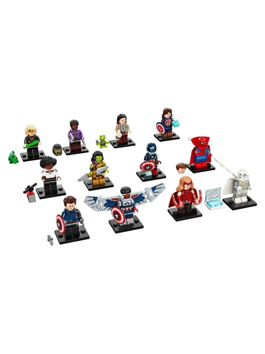 Конструктор Минифигурки Лего Студия Marvel 71031 LEGO 159747236 купить в  интернет-магазине Wildberries