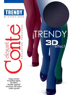 Плотные цветные колготки из микрофибры Trendy 150 ден Conte 159774157 купить за 697 ₽ в интернет-магазине Wildberries