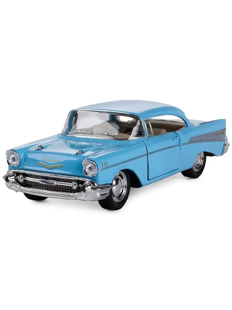 Машинка игрушка детская 1:40 1957 Chevrolet Bel Air Mila_Toys 159785874  купить за 636 ₽ в интернет-магазине Wildberries