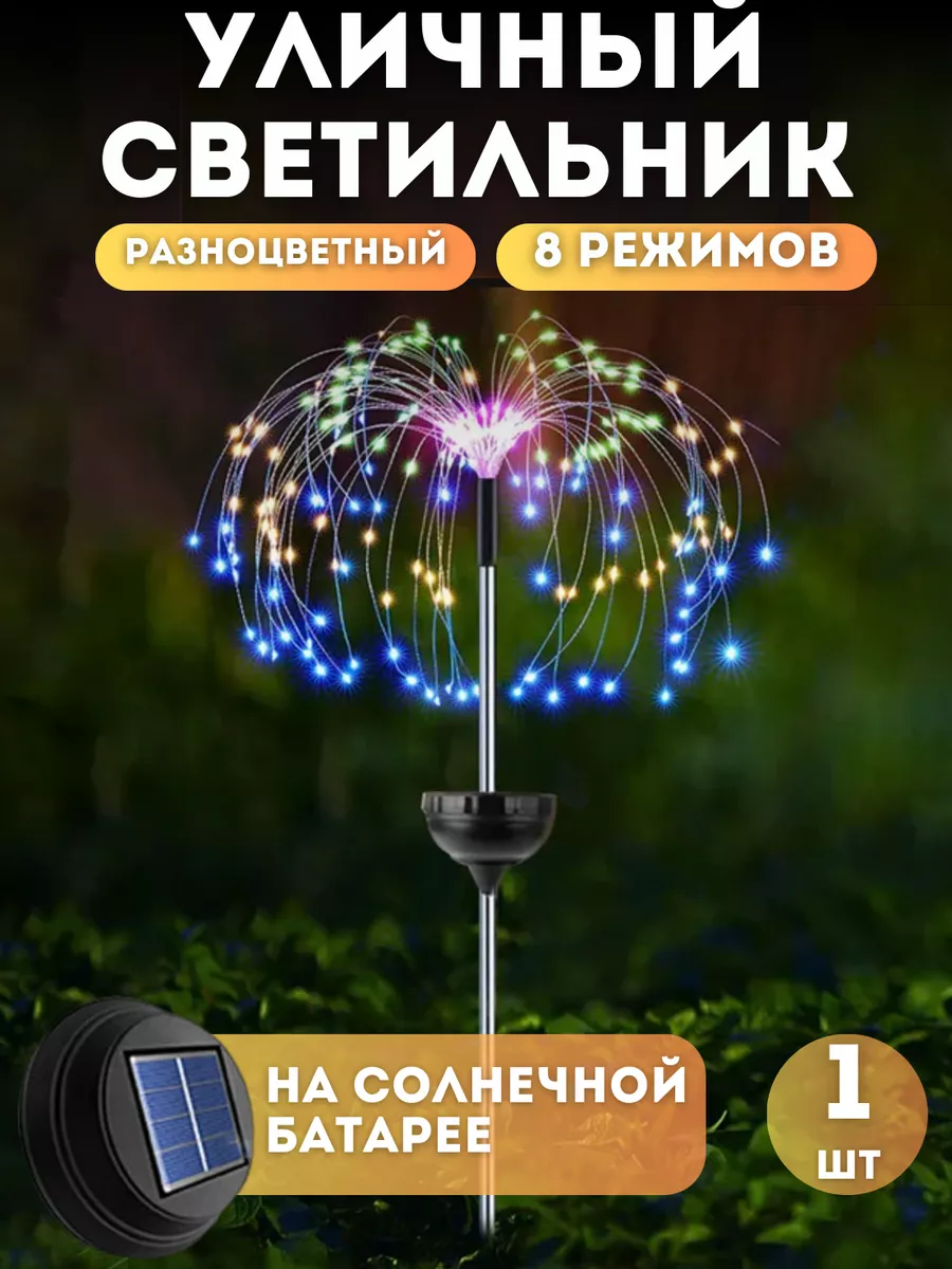 Светильник уличный садовый одуванчик Hosta Home 159835468 купить за 645 ₽ в  интернет-магазине Wildberries