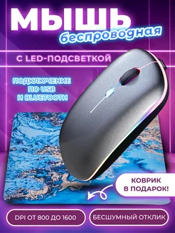 Мышка беспроводная для ноутбука и компьютера Berfi 159850466 купить за 269 ₽ в интернет-магазине Wildberries