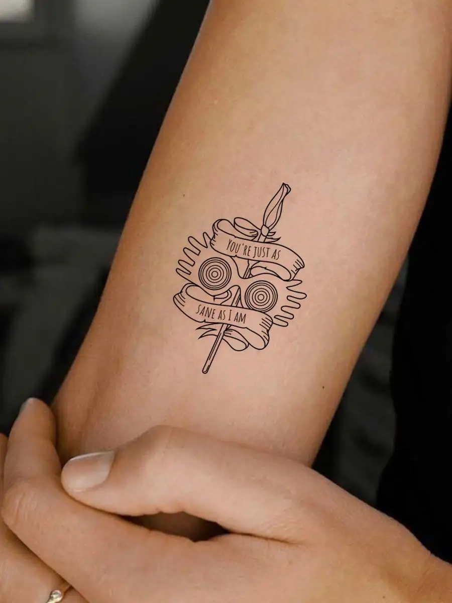15 крутых татуировок для настоящих фанатов Дамблдора