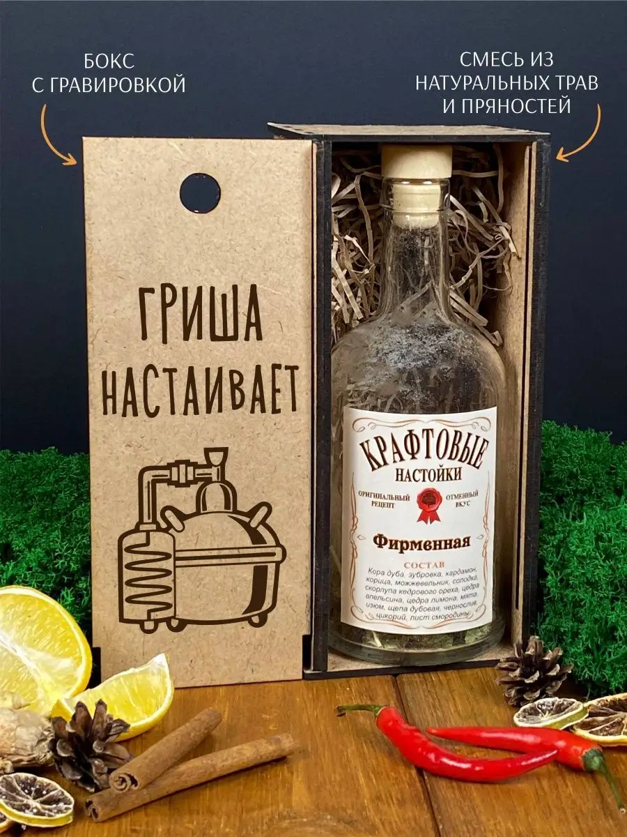 Именной набор для приготовления настоек подарочный Wood Story имена  159865016 купить за 407 ₽ в интернет-магазине Wildberries