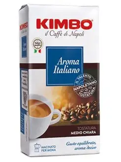 Кофе молотый Aroma Italiano 250г KIMBO 159882759 купить за 535 ₽ в интернет-магазине Wildberries