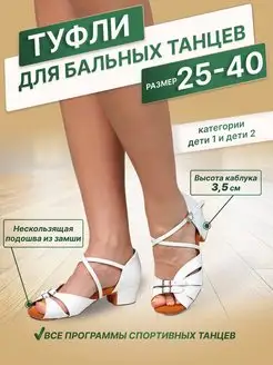 Туфли танцевальные обувь для бальных танцев латина ProDance Shop 159887444 купить за 1 984 ₽ в интернет-магазине Wildberries