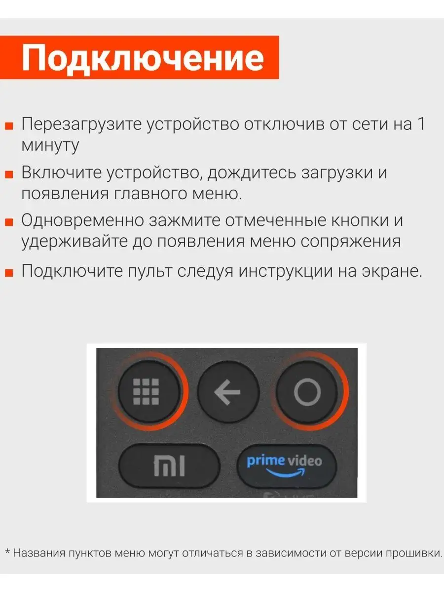 Универсальный пульт для телевизоров и приставок ХIAOMI Xiaomi 159910222  купить за 730 ₽ в интернет-магазине Wildberries