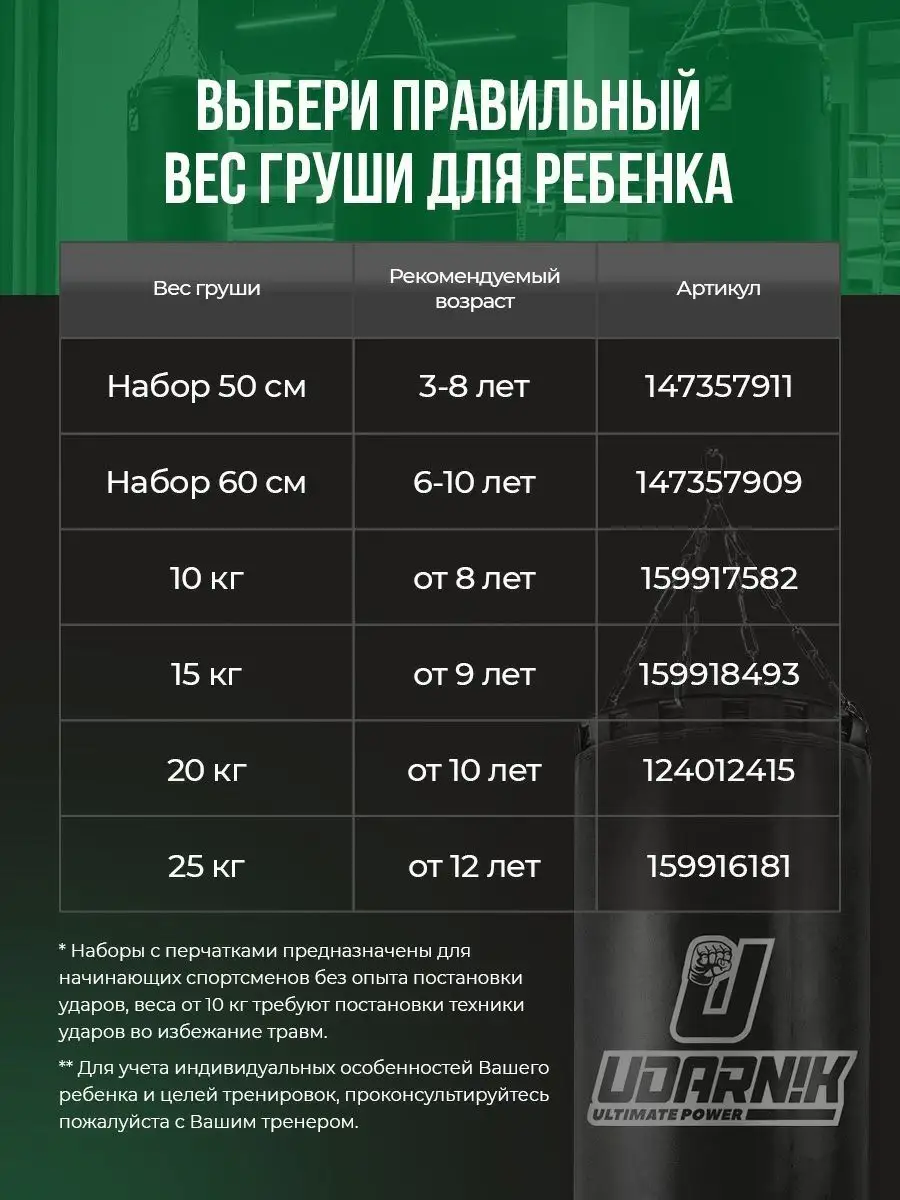 Груша боксерская 15 кг мешок для бокса udarnik 159918493 купить за 2 985 ₽  в интернет-магазине Wildberries