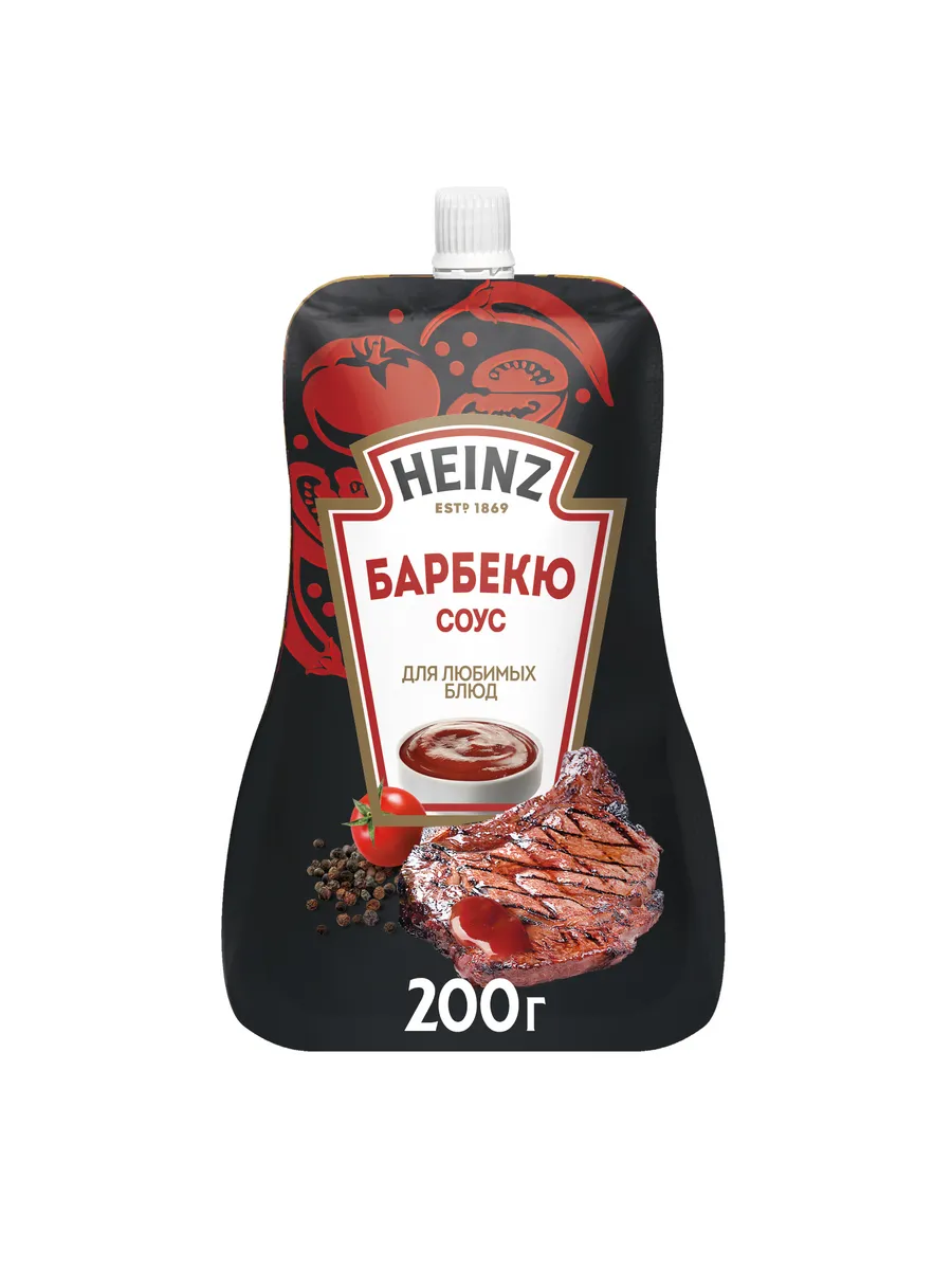 Соус Heinz Барбекю, томатный, 200 г