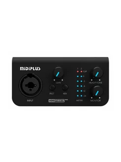 Аудиоинтерфейс USB Studio M pro OTG, 1 вход/2 вых Midiplus 160084486 купить за 10 369 ₽ в интернет-магазине Wildberries