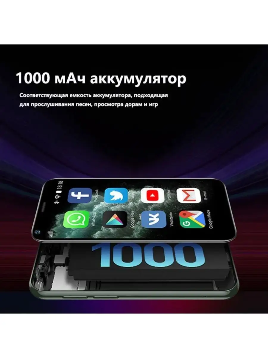 Смартфон Мини Soyes XS11 1/8гб SOYES 160127502 купить за 2 642 ₽ в  интернет-магазине Wildberries