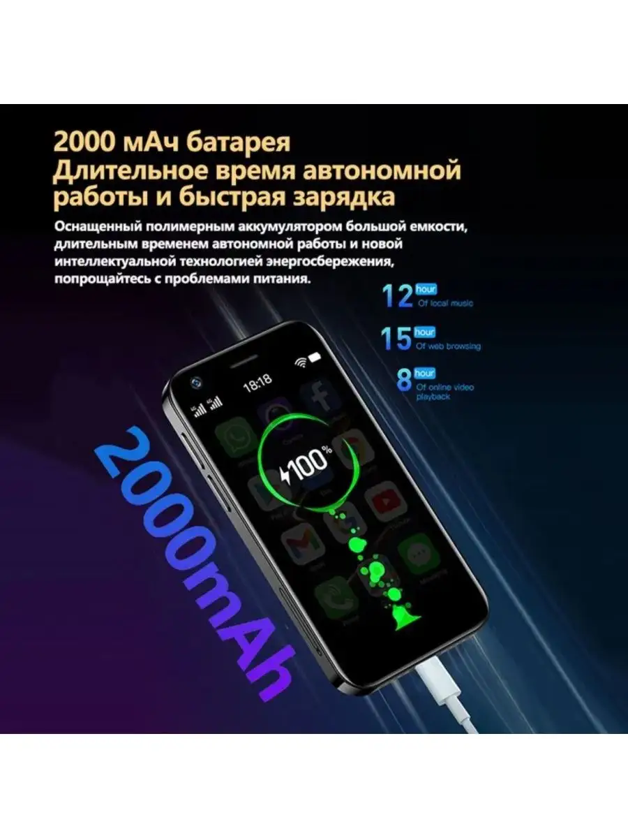 Смартфон Мини 4G LTE Soyes XS12 3/32GB SOYES 160130062 купить в  интернет-магазине Wildberries