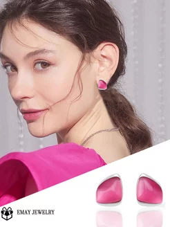 Серьги кошачий глаз EMAY 160165272 купить за 936 ₽ в интернет-магазине Wildberries